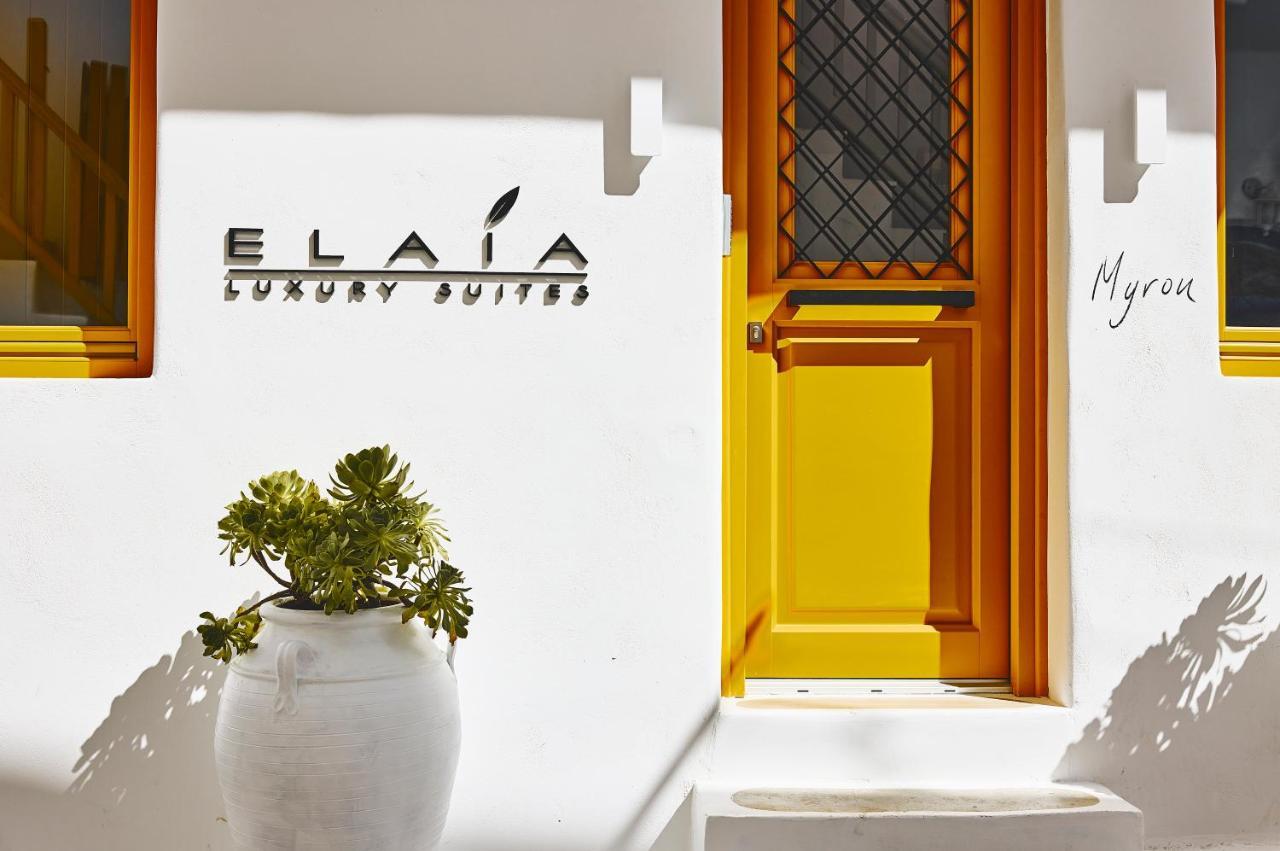 Elaia Luxury Suites Mykonos Mykonos Town Buitenkant foto