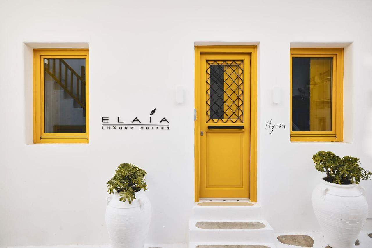 Elaia Luxury Suites Mykonos Mykonos Town Buitenkant foto