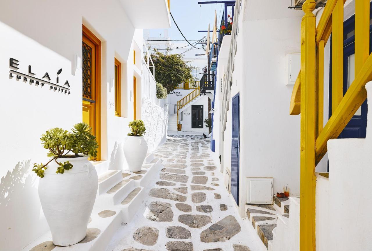Elaia Luxury Suites Mykonos Mykonos Town Buitenkant foto