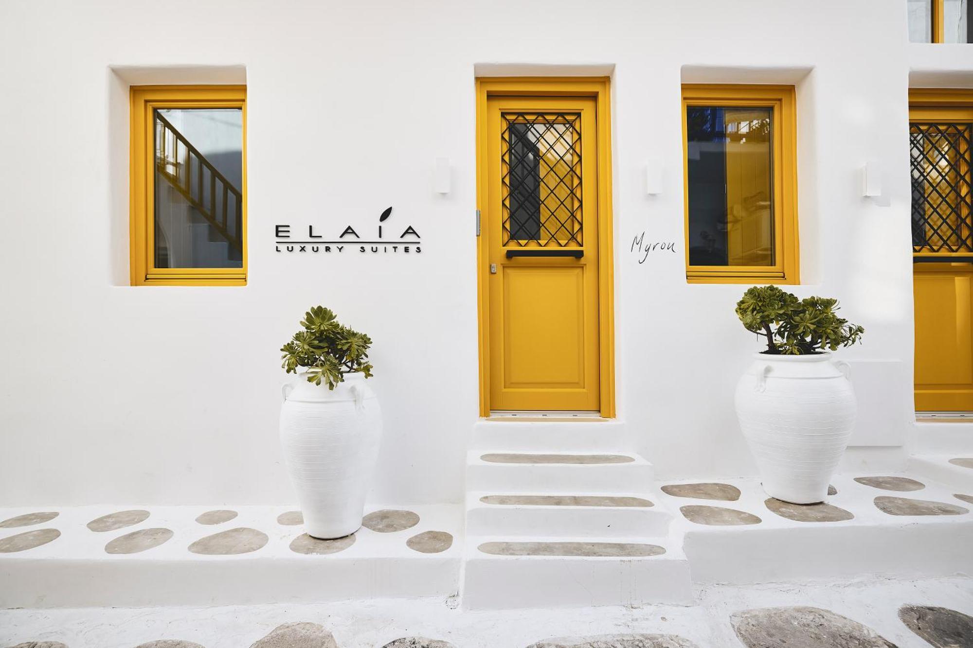 Elaia Luxury Suites Mykonos Mykonos Town Buitenkant foto